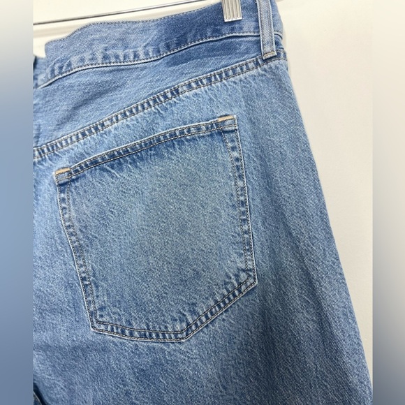 NWT A&F High Rise Wide Leg Jean Medium Wash 34 Long - Picture 10 of 15